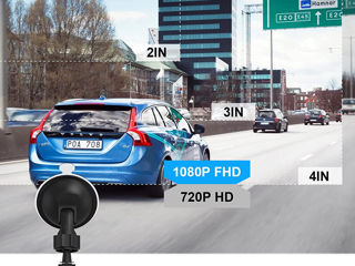 Видеорегистратор Cameră de bord 1080P senzor G, monitor de parcare foto 4