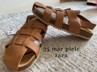 Sandale piele Zara