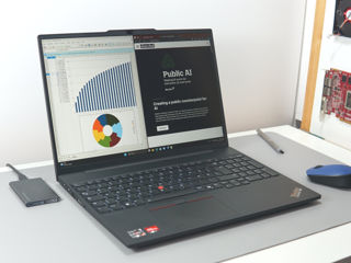 Новый ThinkPad E16 G2, AMD Ryzen 7 7735HS, DDR5 32gb, ssd 512, батарея 13ч, 16"FHD foto 3