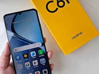 Мобильный телефон realme C61 6.74" Unisoc Tiger 6GB 12GB Android 14 Dual Sim 50MP Camera Dark Green foto 2