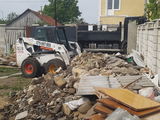 Demolari case/ ciocan hidraulic гидромолот/evacuarea gunoiului foto 8