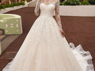 Rochie de mireasă Naviblue Bridal, mărimea M-L(44) model 16488 Laura, ivory culoare foto 4