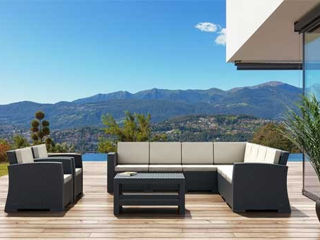 Canapea pentru gradina All Home Monaco 834 Grey foto 2