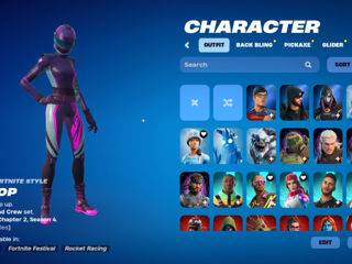 Cont Fortnite Stacked 130 Skins (multe chestii exclusive si vechi)