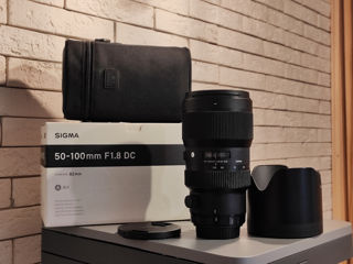 Sigma art 50-100mm 1.8 Canon Mount