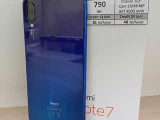 Xiaomi Redmi Note 7, 4/64 Gb. Pretul 790 lei