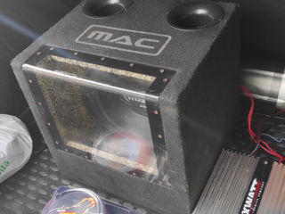 Сабвуфер Mac Audio +усилитель 4- канальный+провода 1200 ватт foto 4