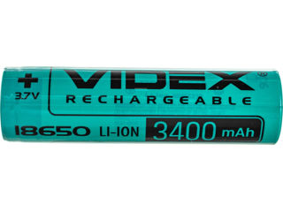 Baterie Videx 18650 3400mAh fără protecție VID-18650-3.4- NP foto 4