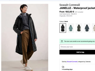 Seasalt Cornwall Janelle - Waterproof jacket foto 7