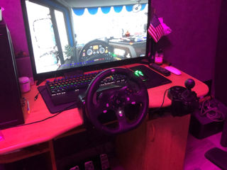 Продам идеальный руль logitech g920 + КПП H shifter foto 3