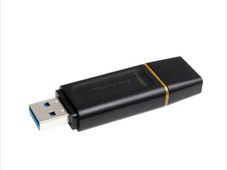 128GB USB Flash Drive Kingston DataTraveler Exodia 128GB Black-Yellow (USB3.2), Nouă, Sigilată. foto 5