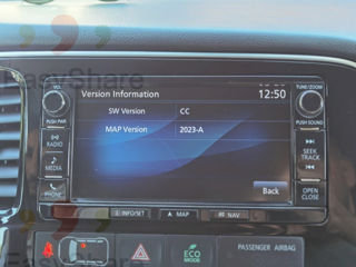 Harti Navigatie Mitsubishi PHEV rusificarea display meniu foto 2