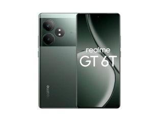 Realme GT 6T 5G 8/256Gb Razor Green - всего 7499 леев!