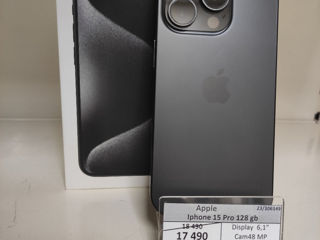 Apple iPhone 15 Pro 128 Gb 16990Lei