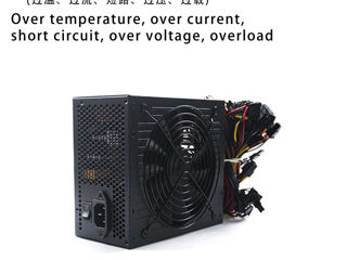 ID-221: Psu ATX 1800 Watt Power Supply Mining - Мощный Блок питания ATX для майнинга - 90 Plus Gold foto 5