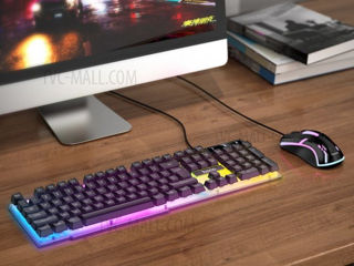 Игровая клавиатура + мышь Hoco GM11 русская версия