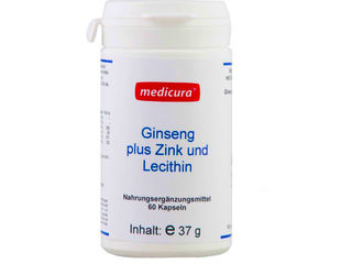 Ginseng+Zinc+Lecitina Женьшень + Цинк + Лецитин foto 1