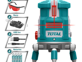 Nivela laser Total TLL 306505-Ae - credit/3 rate la 0%/livrare/agroteh foto 2