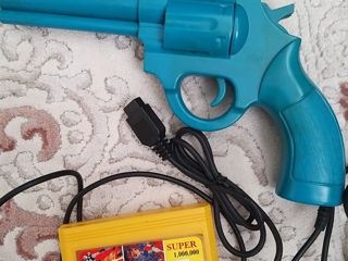 Gamepaduri (2 buc) + pistol+cart cu jocuri 8 bit pentru console Neo, Sega, Dendy foto 4