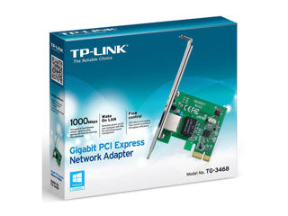 10/100/1000M Pci-Express Network Adapter, Tp-Link Tg-3468, Realtek Rtl8168B Chipset foto 1