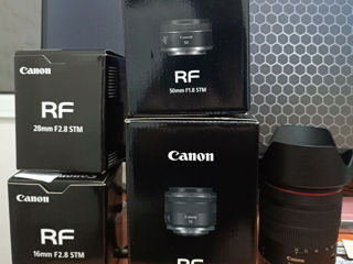 Canon RF 16mm, 24-105mm f/4 L IS USM