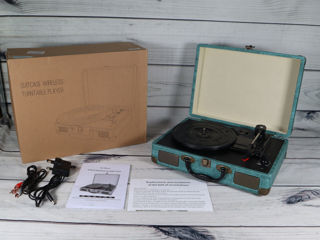 New!!! Digitnow Suitcase Turntable Record Player Pick-up / / Есть Разные Пластинки