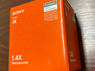 Sony teleconverter 1.4X