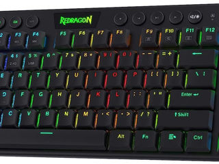 Redragon K621 Horus TKL Wireless RGB Mechanical Keyboard, 5.0 BT/2.4 Ghz/Wired Three Modes foto 1