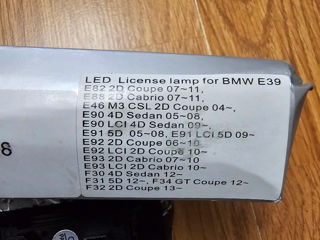 Lampi led numar BMW foto 3