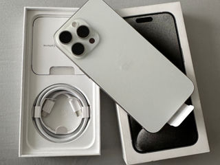 Vind iPhone 15 Pro Max 256Gb White Titanium , Nou , Nefolosit, Garantie 1 An foto 2