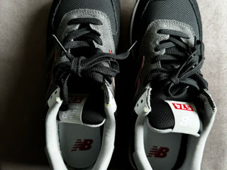 New Balance 574SM2 Black Velocity Red foto 7