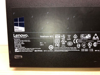 Mini Pc Lenovo ThinkCentre M73 Intel Celeron G1820T 2.40 GHz GHz/8GB RAM/120GB SSD/ Monitor 19-inch foto 4