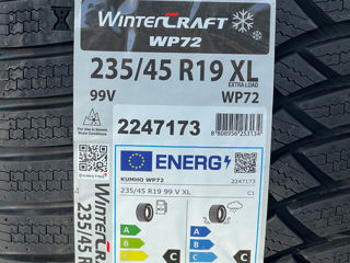 235/45 R19 Kumho Wintercraft WP72/ Доставка, livrare toata Moldova 2023 foto 2