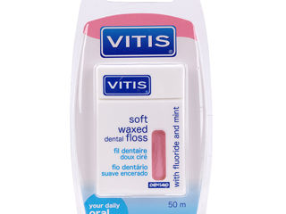 Ață Dentară Vitis Soft cu Mentă și Fluor