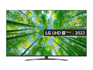 55" LED SMART TV LG 55UQ81006LB, Real 4K, 3840 x 2160, webOS, Black