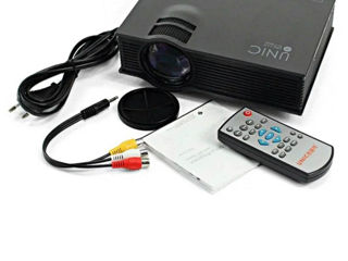 Многофункциональный WI FI проектор UNIC UC68 1080P HD, домашний HDMI медиаплеер. foto 4