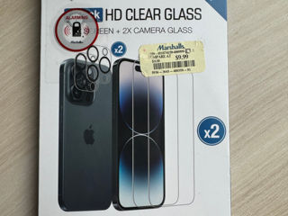 Sticla de protectie/ Защитное стекло Premium Shieldz pentru iPhone 15 Pro MAX