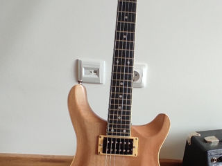 Chitara electrică tip PRS, lemn mată, Anglia handcrafted.