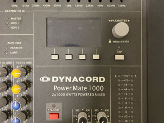 Dynacord Power Mate 1000–3    Mixer audio profesional de 2 x 1000W foto 3