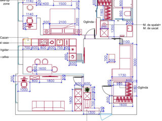 Apartament cu 3 camere, 80 m², Centru, Chișinău foto 3