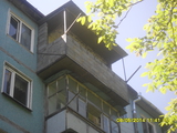 largirea si modificarea balcoanelor hrusiovsi расширение и переделка балконов foto 5