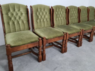 4 scaune din lemn natural. foto 5