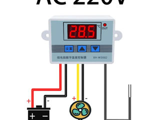 Цифровой регулятор температуры (терморегулятор) W3001 220 В foto 4