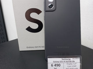 Samsung Galaxy S21 FE 8/256 GB.   6490 lei