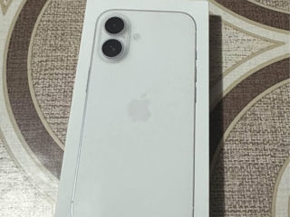 iPhone 16 128gb White nou! Garantie! SIM fizic! Orice control. Tradein disponibil