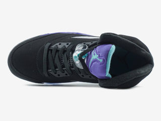 Nike Air Jordan 5 Retro Black/Violet foto 4