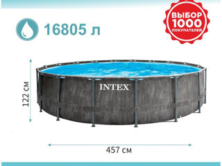 Бассейн Intex Premium 457x122см / 16805 литров 21в1, 26742 Бесплатная доставка, Гарантия, Скидки foto 5