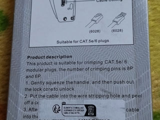 Продаю Кримперы для кабеля передачи данных с храповым механизмом и аксессуары foto 4