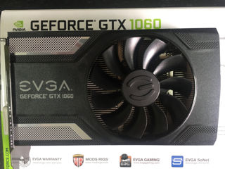 Видео карта -  Evga Nvidia GeForce GTX 1060 - 3 GB