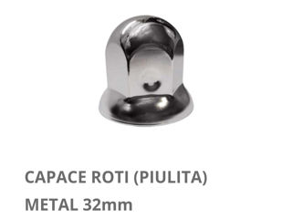 Set capace piulițe ( metal ) inox ( 32 mm ) pentru camion + remorcă  ! foto 3